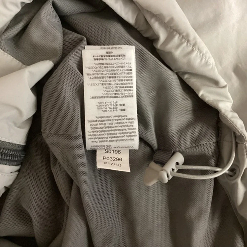 PING‎ Sensorwarm Golf Windbreaker Lightweight Full Zip Jacket Gray L